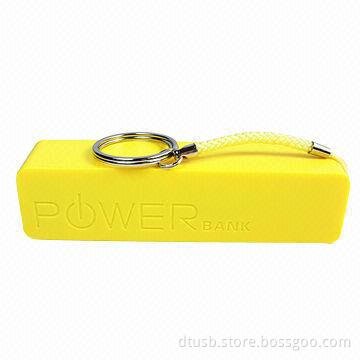 USB power bank charger, made of ABS